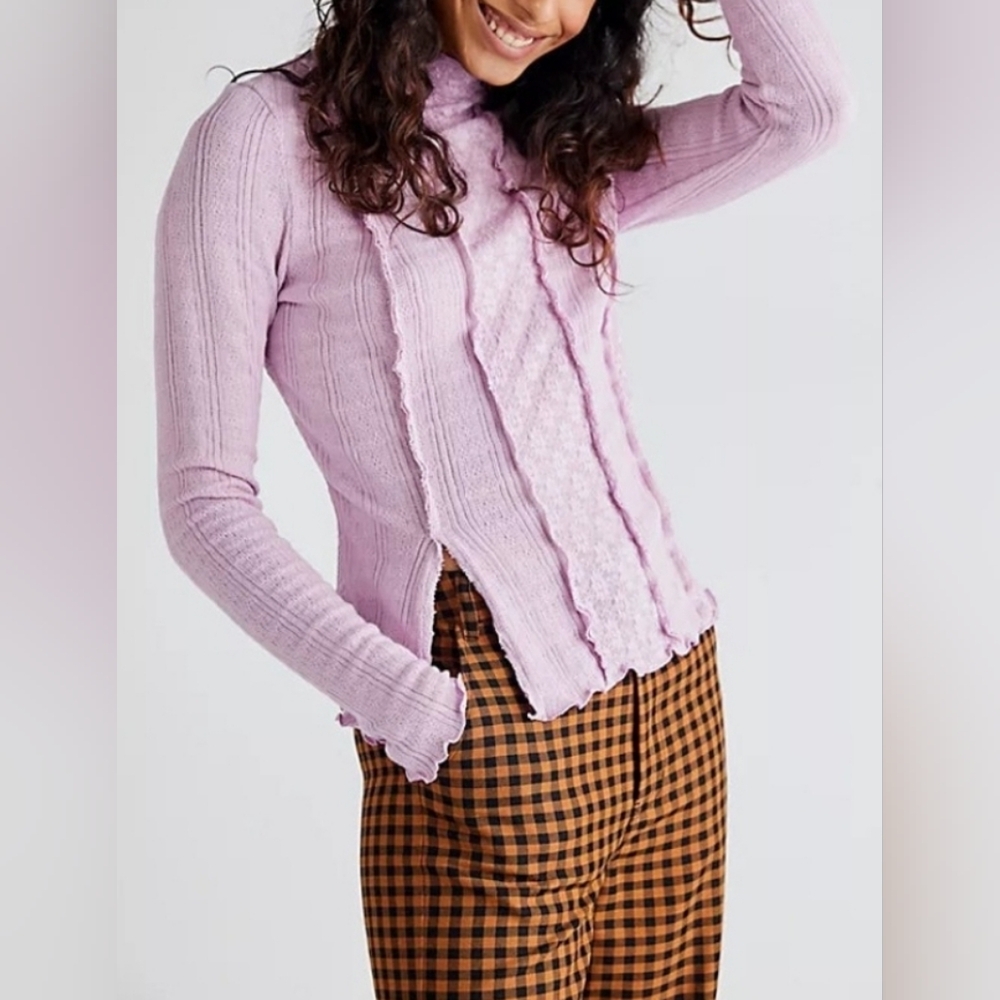 Free People Lula Top/Moonlit Orchid - Picture 4 of 16